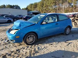 Ford Focus salvage cars for sale: 2007 Ford Focus ZX3