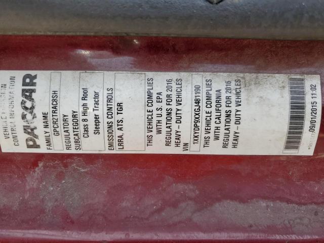 2016 Kenworth Construction T680