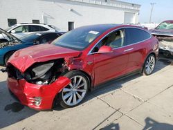 Tesla salvage cars for sale: 2016 Tesla Model X