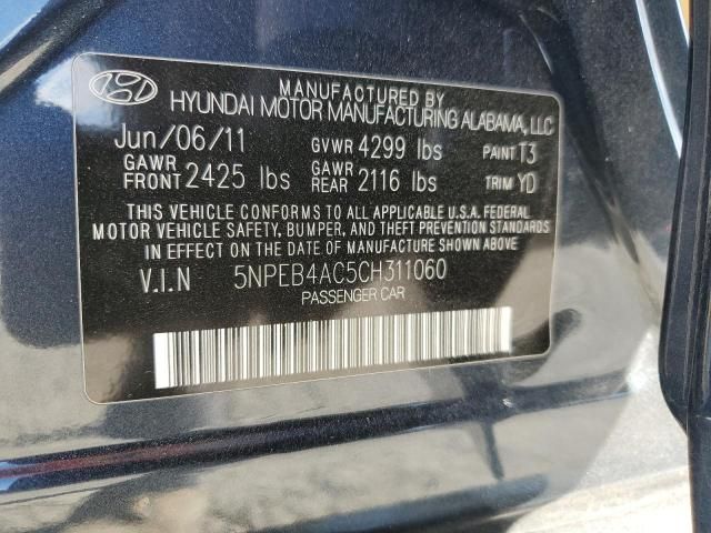 2012 Hyundai Sonata GLS