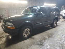 Chevrolet Blazer salvage cars for sale: 2002 Chevrolet Blazer