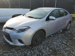 Toyota Corolla salvage cars for sale: 2015 Toyota Corolla L