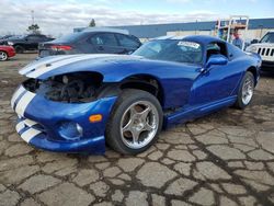 Dodge Viper salvage cars for sale: 1996 Dodge Viper GTS