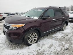 Salvage cars for sale from Copart Wayland, MI: 2011 Ford Explorer XLT