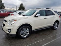 Chevrolet Equinox salvage cars for sale: 2012 Chevrolet Equinox LTZ