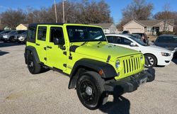 Jeep salvage cars for sale: 2016 Jeep Wrangler Unlimited Sport