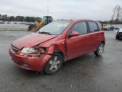 Chevrolet Aveo salvage cars for sale: 2007 Chevrolet Aveo Base