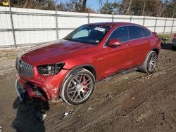 Mercedes-Benz salvage cars for sale: 2021 Mercedes-Benz GLC Coupe 63 S 4matic AMG