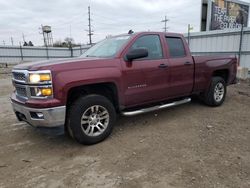 Chevrolet Silverado k1500 lt salvage cars for sale: 2014 Chevrolet Silverado K1500 LT