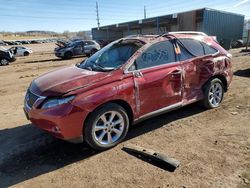 Salvage cars for sale from Copart Colorado Springs, CO: 2011 Lexus RX 350