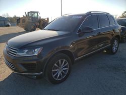 Volkswagen Touareg salvage cars for sale: 2015 Volkswagen Touareg V6