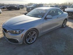 BMW 4 Series salvage cars for sale: 2018 BMW 430I