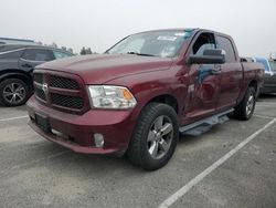 Dodge salvage cars for sale: 2018 Dodge RAM 1500 ST