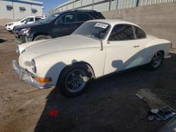 Volkswagen salvage cars for sale: 1971 Volkswagen Karmann Ghia