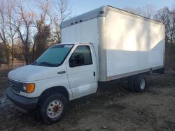 Ford salvage cars for sale: 2004 Ford Econoline E350 Super Duty Cutaway Van