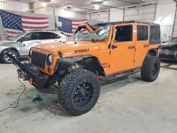 Jeep Wrangler Unlimited Sport salvage cars for sale: 2012 Jeep Wrangler Unlimited Sport