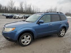 Subaru Forester salvage cars for sale: 2009 Subaru Forester 2.5X Premium