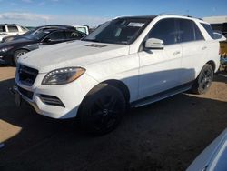 Mercedes-Benz m-Class salvage cars for sale: 2014 Mercedes-Benz ML 350 4matic