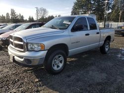 Dodge salvage cars for sale: 2005 Dodge RAM 1500 ST