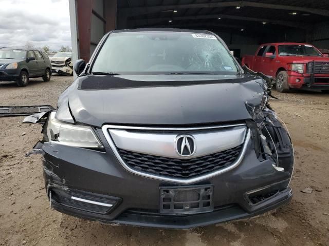 2015 Acura MDX Technology