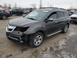 Acura salvage cars for sale: 2012 Acura MDX Advance