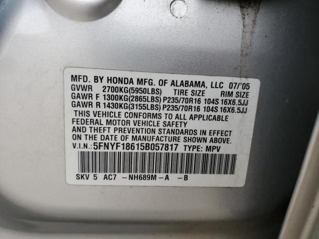 2005 Honda Pilot EXL