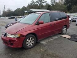 Honda Odyssey ex Vehiculos salvage en venta: 2004 Honda Odyssey EX