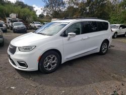 Chrysler Pacifica salvage cars for sale: 2022 Chrysler Pacifica Limited