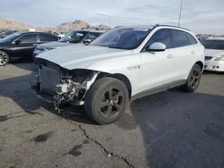 Salvage cars for sale from Copart North Las Vegas, NV: 2017 Jaguar F-PACE Premium