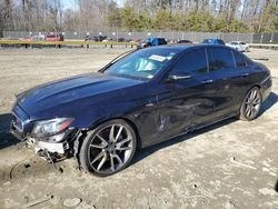 Mercedes-Benz salvage cars for sale: 2020 Mercedes-Benz E AMG 53 4matic