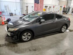 Honda Civic salvage cars for sale: 2013 Honda Civic LX