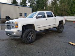 Chevrolet Silverado k1500 ltz Vehiculos salvage en venta: 2015 Chevrolet Silverado K1500 LTZ