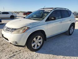 Nissan Murano salvage cars for sale: 2007 Nissan Murano SL