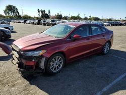 Ford Fusion salvage cars for sale: 2017 Ford Fusion SE