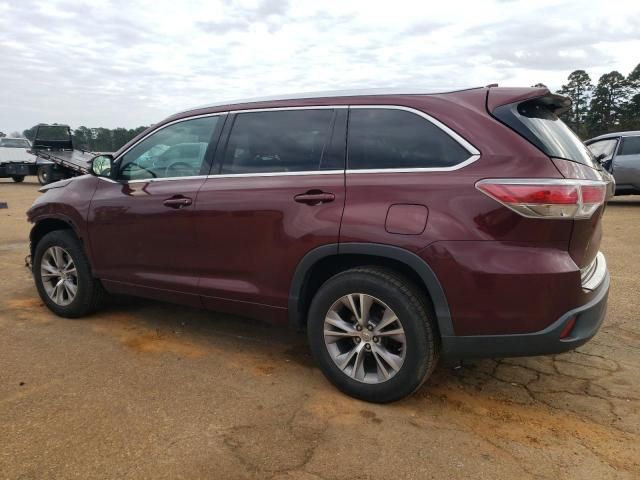 2014 Toyota Highlander XLE