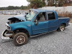 Ford f-150 salvage cars for sale: 2001 Ford F150 Supercrew