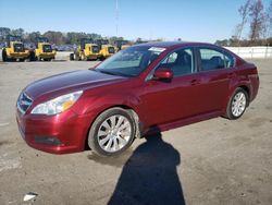 Salvage cars for sale from Copart Dunn, NC: 2011 Subaru Legacy 2.5I Limited