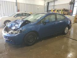 Honda salvage cars for sale: 2013 Honda Civic LX