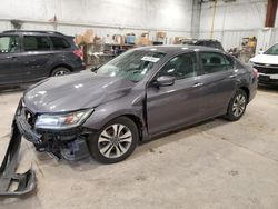 Honda Vehiculos salvage en venta: 2015 Honda Accord LX