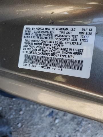 2013 Honda Odyssey lx