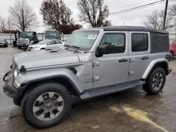 Jeep Wrangler salvage cars for sale: 2018 Jeep Wrangler Unlimited Sahara