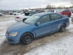 Volkswagen salvage cars for sale: 2015 Volkswagen Jetta Base