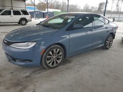 Chrysler salvage cars for sale: 2015 Chrysler 200 S