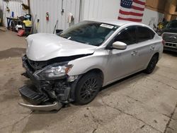 Nissan Sentra Vehiculos salvage en venta: 2016 Nissan Sentra S