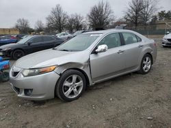 Acura salvage cars for sale: 2009 Acura TSX