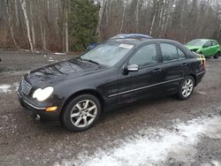 Mercedes-Benz salvage cars for sale: 2005 Mercedes-Benz C 230K Sport Sedan