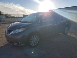 Toyota Sienna xle salvage cars for sale: 2012 Toyota Sienna XLE