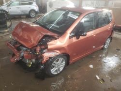 Honda fit salvage cars for sale: 2008 Honda FIT Sport