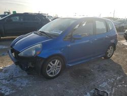 Honda fit salvage cars for sale: 2007 Honda FIT S