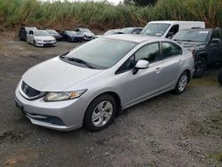 Honda Civic lx salvage cars for sale: 2013 Honda Civic LX